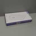 Nail Dust Collector, 4000RPM Dual Fan Design Nail Vacuum Dust Collector with 30 Filter Papers & Cleaning Brush - Quiet, Powerful Suction for Acrylic Nail Polishing at Salon & Home Use