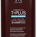 True+Real Coal Tar Therapeutic Plus Tar Gel Anti-Dandruff Shampoo Original Strength 0.5% Coal Tar, 16 Fl Oz, Pack of 1