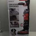 Hoover Rewind Pet Upright Bagless Vacuum Cleaner for Carpet and Hard Floors, Automatic Cord Rewind, Above Floor Cleaning Corded Vacuum Cleaners for Home Use