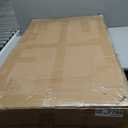 Leinuosen Dorm Twin Headboard with 2 Outlets White Leather Minimalist