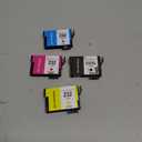 Kingjet LC401 Ink Cartridges Replacement for Brother LC401 Ink Cartridges Compatible with MFC-J1010DW MFC-J1170DW MFC-J1012DW, 4PK (Black/Cyan/Magenta/Yellow)