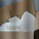 Gilbin Foam Mattress Topper, Egg Crate Foam Pad, Mattress Topper Convoluted Cot Size (Firm)