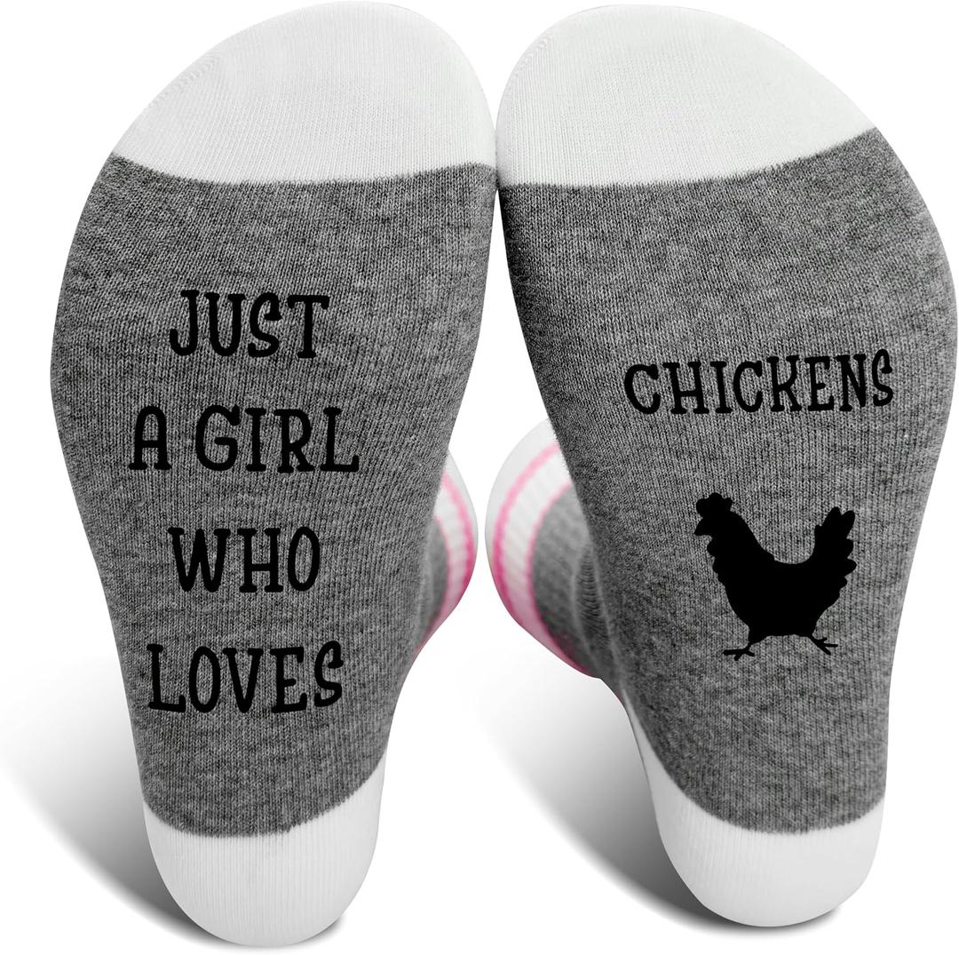 Funny Socks For Girls (Gray)