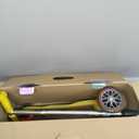 Micro Kickboard Mini Deluxe LED Three-Wheeled Lean-to-Steer Swiss-Designed Micro Scooter (Yellow)