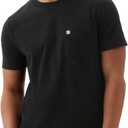 Gap Mens Gap Pocket Tee (Black, M)