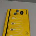 Ascher LED Edison Bulbs 6W, Equivalent 60W, High Brightness Cool White 4000K, 700 Lumens, ST58 Vintage LED Filament Bulbs with 80+ CRI, E26 Base, Non-Dimmable, Clear Glass, 4 Packs