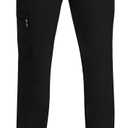 Healing Hands Scrub Pants for Women Tamara Pant with 6 Pockets, Reversible Drawstring, and 2-Way Stretch Fabric 9181 (Large Tall, Black)