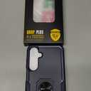 for Samsung Galaxy A16 5G Phone Case [15 FT Military Grade Drop Protection] with 2X Tempered Glass Screen Protector, Heavy-Duty Shockproof Magnetic Kickstand Case for Samsung Galaxy A16 5G (Dark Blue)