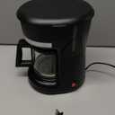 Mr. Coffee 5-Cup Programmable Coffee Maker Black: Drip Coffee Machine, Electric, Dishwasher-Safe, Paper Filter, 25 oz Capacity