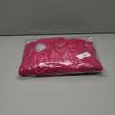 GAP girls Logo Hoodie Hooded Full Zip Sweatshirt (Small, Bright Beet)