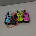 Walkie Talkies for Kids Long Range - 4 Pack Kid Walkie Talkies with Replaceable Shell Backlit LCD Flashlight 3 Miles Range - Gifts and Toys for 5-7 Year Old Boys and Girls (Green Orange Blue Pink)