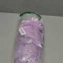 Women's One Piece Swimsuit with Cover up Set Beach Wrap Skirt Retro Bikini Set Two Piece Bathing Suit with Cover up (Medium, Purple 01)