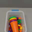 Bmag Counting Bears with Matching Sorting Cups,Pre-School Math Learning Games with 2 Dices,Color Recognition STEM Educational Toy for Toddler Bonus Tweezers, Storage Box, Activity Cards