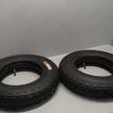 4.00-10 Tires w/Tubes, (2-PACK) 