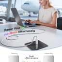 Amavasion USB-C to Magnetic 3 Charging Cable (6.6ft), 140W Fast Charging Replacement for MacBook Air & Pro, Secure Magnetic Connect, Braided Cable White