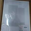 upsimples 16x20 Picture Frame, Display Pictures 11x14 with Mat or 16 x 20 Without, Wall Hanging Poster Frame, White, 1 Pack