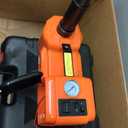 E-HEELP Electric Car Jack Kit 5Ton 12V Hydraulic Car Jack Lift (Lifting Range: 6.1~17.7 inch) with Electric Impact Wrench for SUV MPV Sedan Truck Change Tires Garage Repair