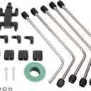 LS Series Coolant Crossover Steam Vent Kit with CNC Aluminum and Stainless Steel, for LS1 LS3 LS6 LS7 Engines