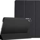 ProCase Smart Case for iPad Pro 9.7 Inch 2016, Ultra Slim Lightweight Stand Smart Case Shell with Translucent Frosted Back Cover for iPad Pro 9.7 Inch (A1673 A1674 A1675) -Black