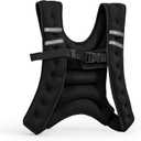 Tone Fitness Black Weighted Vest, 12 Lbs