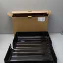 Staples TRU RED Side Load Stackable Plastic Legal Tray, Blk