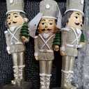 Napco Silver Nutcracker, 8 Pieces