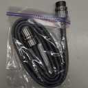 Giraffe Tools Garden Hose 5FT, 5/8" Lightweight Lay Flat Water Hose, Custom Length, Flexible, Leakproof Hybrid Hose Pipe with Male to Female Fitting