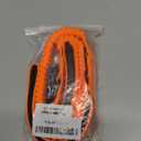 Heavy Duty Dog Leash, 4-6FT Shock Absorbing Dog Leashes with Traffic Handle and Comfortable Padded Handles, Advanced Easy Metal Clip, No Pull Reflective Leash for Dogs (Orange)