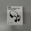 Bone Conduction Headphones, Bluetooth Open Ear Headphones with Mic, Bone Conduction Earbuds 12Hrs Playtime, IPX5 Waterproof Sport Headphone for Running, Gym, Gift