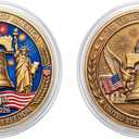 4 x USA 250th Anniversary Challenge Coin 1776-2026 American Eagle Commemorative Collectible Coin for Independence Day