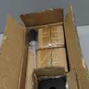 YMXYJM Bathroom Accessories Set, 4 Pcs Bathroom Accessory Set, Soap Dispenser, Toothbrush Holder, Qtip Holder Set, Bathroom Sets Complete, Bathroom Sink Set for Modern Home,Matte Black