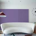 2 x Dimoon 236''x17.7'' Purple Peel and Stick Wallpaper Contact Paper Modern Self Adhesive Wall Paper Removable Renter Friendly Textured Solid Color Shelf Cabinet Vinyl Roll (236''x17.7'',Dark Purple)