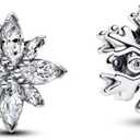 Christmas Tree Snowman Reindeer Snowflake Charms for Bracelets Dangle Charm for Women 925 Sterling Silver