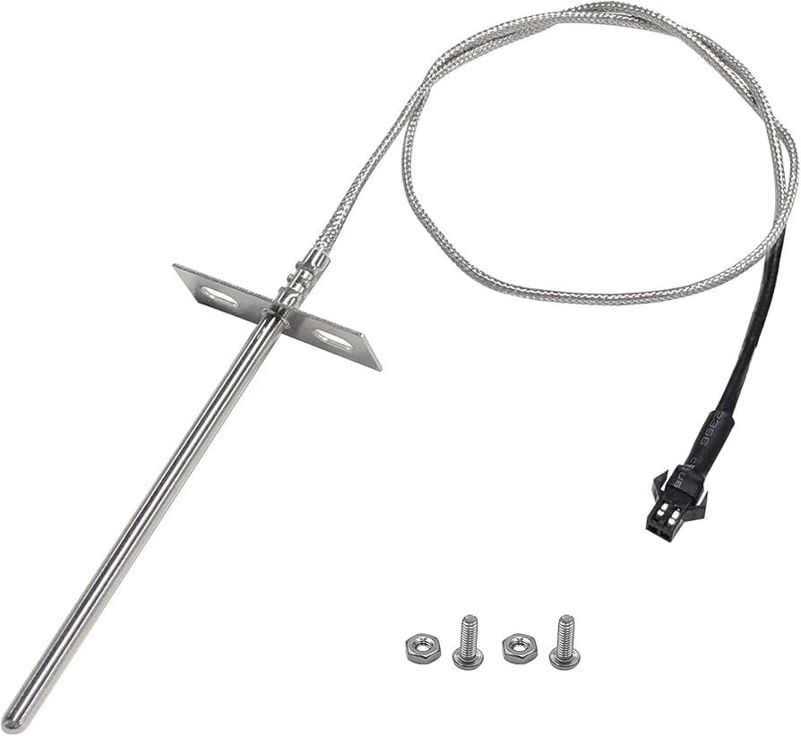 Temp Probe Replacement for Pit Boss Smokers and Grills, Meat Probe Sensor Compatible with PB1000XL-025-R00 V2 (70123-AMP)