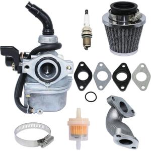 AT125 Carburetor Carb Air Filter Compatible with Coleman Powersports ATV AT125-B AT125-EX AT125-UT 125cc Quad Carb