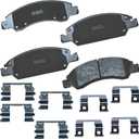 Bendix Premium SBC1363 Ceramic Front Brake Pads for select Cadillac Escalade, ESV, EXT, XTS, Chevrolet Avalanche, Cheyenne, Express 1500, Silverado, Suburban, Tahoe, GMC Savana, Sierra Classic, Yukon