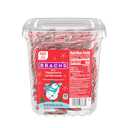 Brach's Mini Peppermint Candy Canes, Christmas Candy, Stocking Stuffers, Holiday Classic, 260ct, 40 oz Tub