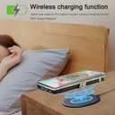 XcaseBar for Samsung Galaxy S23 Ultra Wallet case with Zipper Credit Card HolderRFID Blocking,Flip Folio Book PU Leather Phone Cases Shockproof Cover Men Women for Samsung S23Ultra case Mandala (Printing, Baby Blue-Printing)