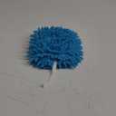 Chenille Hand Towel Hanging Ball Super Absorbent Quick-Drying Soft Fuzzy Ball for Bathroom Kitchen Office Car Drying Hands Thickened Round Microfiber Towel Grey Blue White 17x17cm 2 Pack (Blue)