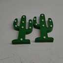 Riakrum 2 Pcs LED Night Light LED Cactus Light Mexican Party Decorations Cinco De Mayo Decorations Cute Lamp for Table Room Bedroom Party Decoration Home(10 x 5.71 Inch)