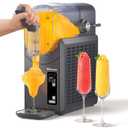 RELEXNOW Slushie Machine, 88 oz Slushy Machine for Home, Professional Frozen Drink Maker with Self-Cleaning, 6 Preset Programs for Margaritas, Frappés, Milk Shake and More