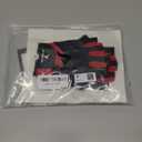 ATERCEL Workout Gloves for Men and Women, Exercise Gloves for Weight Lifting, Cycling, Gym, Training, Breathable and Snug fit (Red)