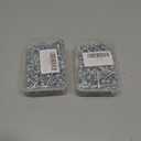 2 x Pocket Hole Screws 1-1/4 Inch, 150 Pcs Interior Pocket Screw #8 x 1-1/4", Coarse Thread, Square Drive, Washer Head, Zinc Plated