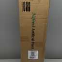 Majestic Faux Olive Tree 7 feet  Artificial Olive Tree Indoor & Outdoor with Lifelike Leaves & Textured Branches for Living Room, Office, Entryway,Patio