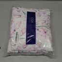 Floral Sheets - Pink Floral Bed Sheet Set - 1 Flat & 1 Fitted & 2 Pillowcases w/ Deep Pockets - Comfy, Wrinkle & Fade Free - Boho Botanical Bedding - Ultra-Soft, Breathable & Cooling - Full Size Set (08 - Iris)