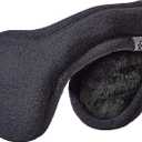 180s Women's Ear Warmer Adjustable Behind The Head Ultra Soft Faux fur Plush Fleece Ear Muff