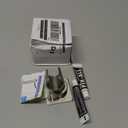 Shower Head Holder All Metal Handheld Shower Wand Bracket Adhesive Shower Wall Mount Holder Brass Shower Spray Holder Brushed Nickel, Drill Free Glue Installation