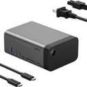 Belkin USB-C Hub, 11-in-1 Pro GaN Dock 150W, Multi-Port Docking Station w/USB-C, USB-A, Ethernet, SD, MicroSD, 3.5mm Port, 4K HDMI Ports for Triple Monitor Display - Compatible w/MacBook Pro & More