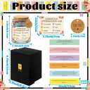 Christian Affirmation Jar Positive Affirmations Jar Color-coded Bible Verse Daily Uplifting Prayer Hope Scripture for Self Care Easter Christian Gifts for Friends Coworker Women