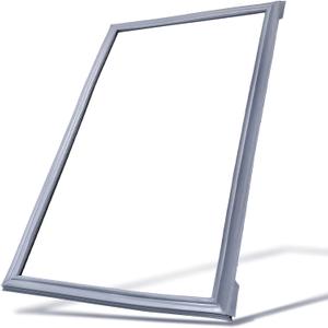 W10830162 Refrigerator French Door Gasket Compatible with Whirlpool KitchenAid Maytag Kenmore Jenn-Air, Refrigerator Door Seal Replacement 12723206AP, W10571956, W10179332, Grey